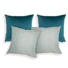 Confezione Da 2 Federe Per Cuscini Quadrate In Velluto A Coste - Foto 3