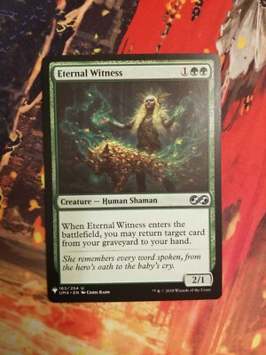 Eternal Witness ** 50% Off $30+ ** Magic The Gathering MTG Card - MB1 | eBay