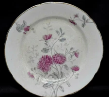 Bridgwood & Son Porcelaine Opaque Antique Ironstone Clover Transferware Plate