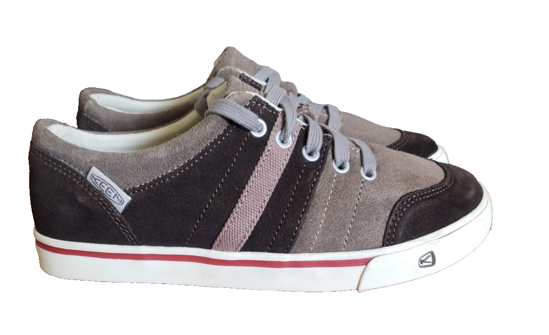 Scarpe sneakers Keen Coronado marrone scamosciato donna taglia 3