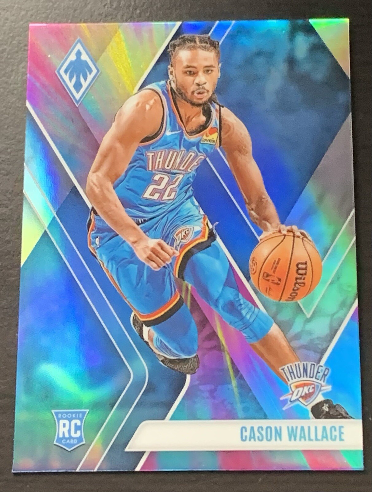 Cason Wallace - 2023-24 Panini Phoenix Basketball COLOR BURST Rookie - #291