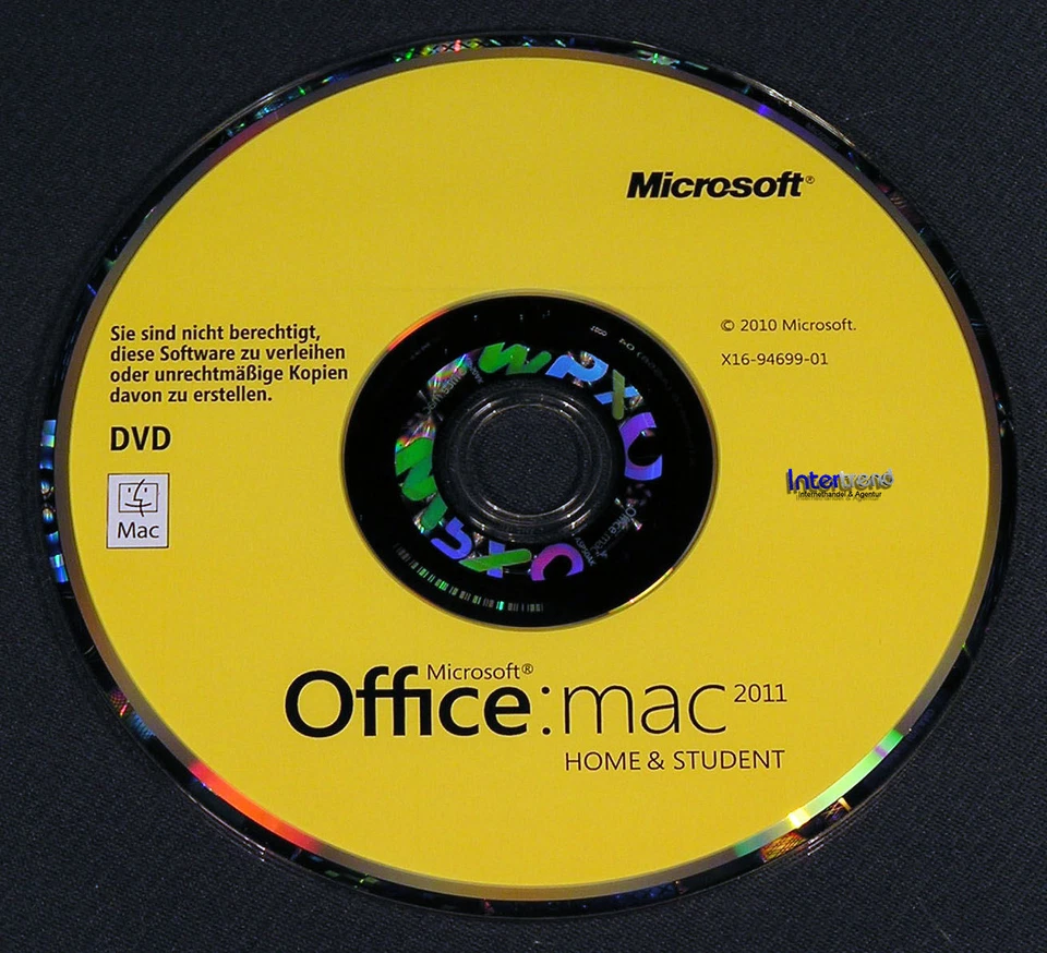 Microsoft Office Mac 2011 Home & Student 3 Mac Box + DVD Family Pack + OVP - Bild 4 von 4