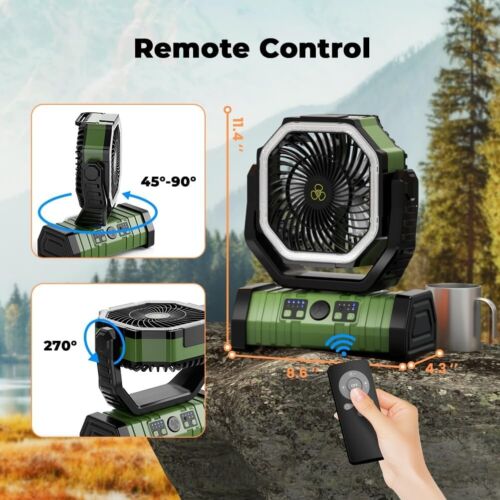 Fan Rechargeable, 20000mAh Large Battery. Ventilador recargable. - Picture 5 of 6