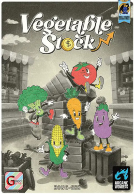 Vegetable Stock Card Game Arcane Wonders AWG DTE16VS Family Quick Fast Play