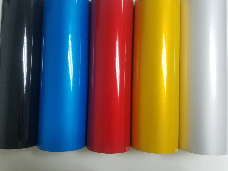 Reflective White Red Blue Yellow Craft Sign 24" Permeant Adhesive Decal Vinyl - Image 2 of 2