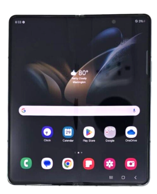 Factory Unlocked Samsung Galaxy Z Fold 4 5G - 512GB - Black - SM