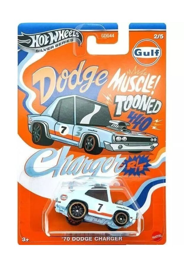 Hot Wheels Silver Series - Gulf Toon'd 83 Chevy Silverado/Toys