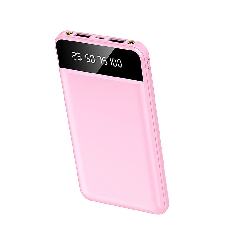 Power Bank 10000mah 2USB Charger External Portable Battery Backup For Cell Phone