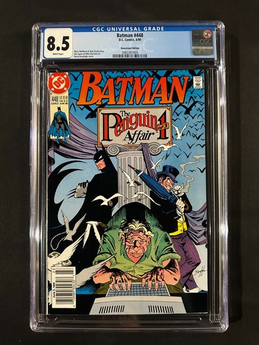 Batman #448 CGC 8.5 (1990) - Newsstand Edition