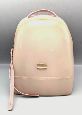 Furla Pink Candy Jelly Mini Backpack Crossbody Convertible  display picture 3