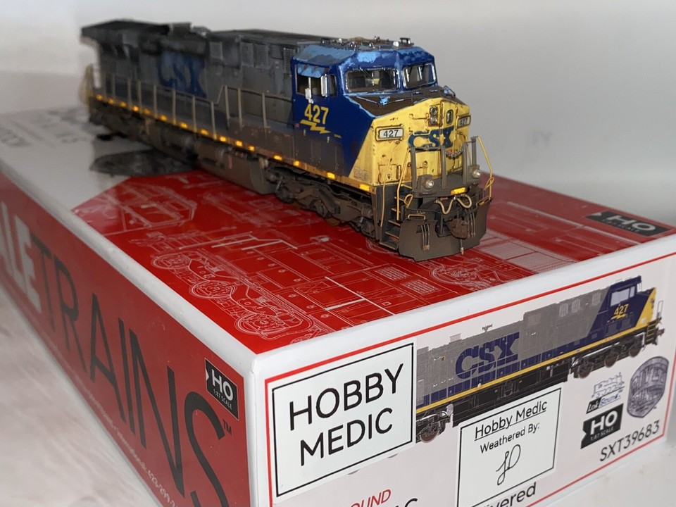 ScaleTrains HO Scale Rivet Counter Master Weather & Detailed CSX CW44AC ...