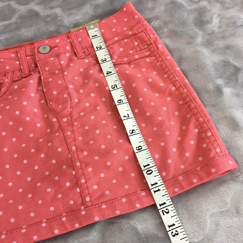 Girls Size 8 Route 66 Reversible Pink Polka Dot Skirt NWOT - Picture 4 of 5