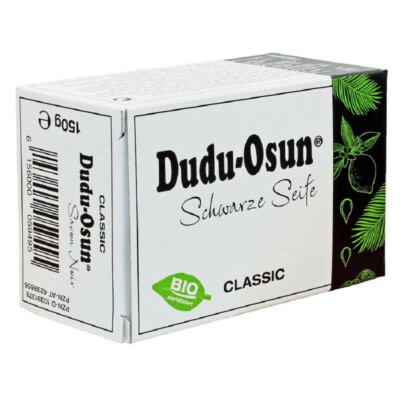 Dudu Osun  Schwarze Seife Classic aus Afrika, 150 g, Bio, mit  Parfum Spa Vivent