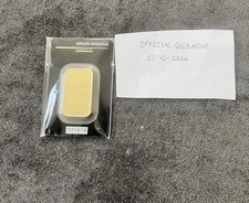 Argor-Heraeus 1 oz 999.9 Fine Gold Bars 2026 3500.00 per troy oz