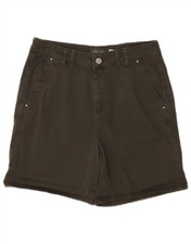 MINT VELVET Womens Chino Shorts UK 10 Small W28  Green Cotton CU03