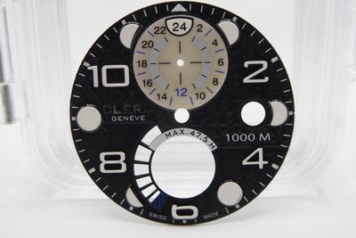Clerc Hydroscaph GMT Zifferblatt