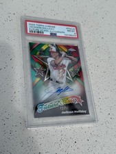 2025 Topps Chrome - Future Stars Autographs #FSA-JH Jackson Holliday /99 PSA 8