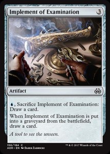 Implement of Examination 156 Aether Revolt Foil