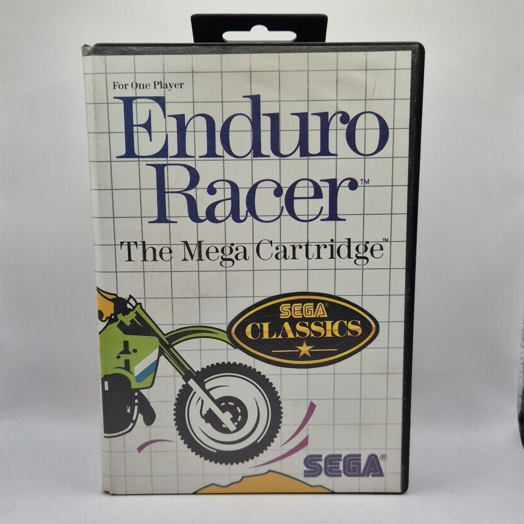 Jeu Enduro Racer Sur Sega Master System – PAL – Sans Boîte