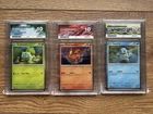Pokemon 151 Bulbasaur, Charmander, Squirtle Ace 10 Sequential
