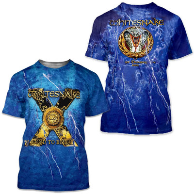 good to be bad 3D SHIRT Whitesnake band 3D Unisex All sizes X100