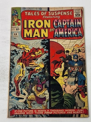 Tales of Suspense 66 1st App Red Skull in Silver Age Debut of Iron Man Model III