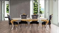 Set 4X StüHle Esszimmerstuhl Stuhl Lehn Luxus Esszimmer Ess Stil Barock 4Tlg.