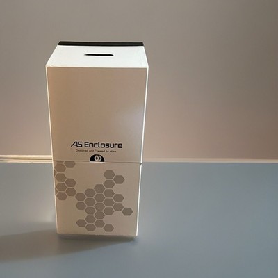 Abee AS Enclosure RS07 Mini-ITX Aluminum Computer Case With Aluminum Frame
