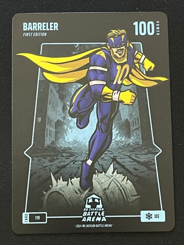 2024 Bo Jackson Battle Arena Cooper Kupp Barreler First 1st Edition Ice #119