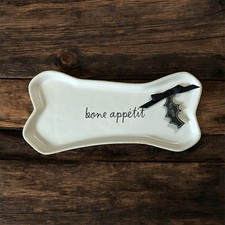 Rae Dunn  Bone Appetit  Serving Tray / Platte...