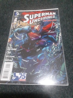 Superman Unchained 1 2013 New52 Snyder Jim Lee Bagged Unread DC ComicFirst Issue