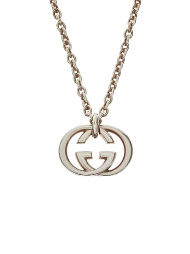 GUCCI SV925 Collana in argento con top da uomo usata
