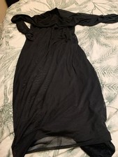 black dress by lipsy size 10 new with tags