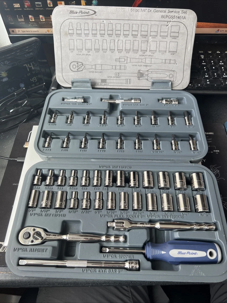 Blue Point 1/4in. Drive Vehicle Sockets and Socket Sets for sale