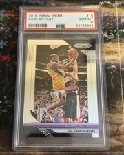 KOBE BRYANT PSA 10 2018-19 PANINI PRIZM BASKETBALL #15 LAKERS