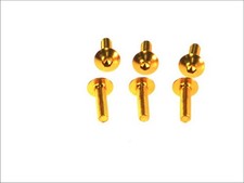 For VICMA VIC-TA520OR Windshield fitting bolt Allen flat (M5x20, colour gold)