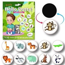 Hello Potty! Magic Stickers - 10 Fast & Easy Potty Training Stickers For Kids