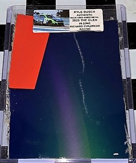 KYLE BUSCH RACE USED COMPOSITE 2025 WATKINS GLEN #8 ZONE NASCAR RCR KB10