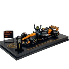 Modellino F1 Minichamps 1/64 McLaren MCL39 Lando Norris #4 3rd Abu Dhabi GP W...