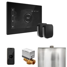 Mr Steam XButler Max Steam Ctrl-Pkg w/iSteamX Ctrl-Steamhead-Blk Matte Blk