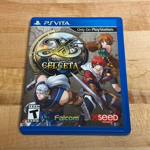 Ys: Memories of Celceta (Sony PlayStation PS Vita, 2013)