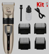 Electric Pet Clipper Grooming Kit Rechargeable Dog Cat Hair Trimmer Set
