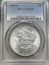 1902 O Morgan Dollar PCGS MS65