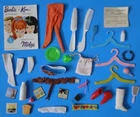 Vintage 1960/1970s Barbie Japan - Accessories LOT - Socks, Purses, Belts, Shoes+