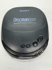 Sony Discman ESP D-242CK Walkman Portable CD Player Mega Bass Black