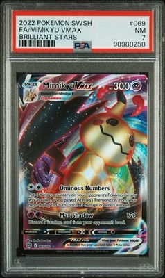 Mimikyu VMAX 069/172 Swsh09: Brilliant Stars Holo for sale online