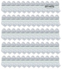 60 Pairs of Kids Cotton Quarter Ankle Socks In White Size 4-6 - Boys Ankle Sock