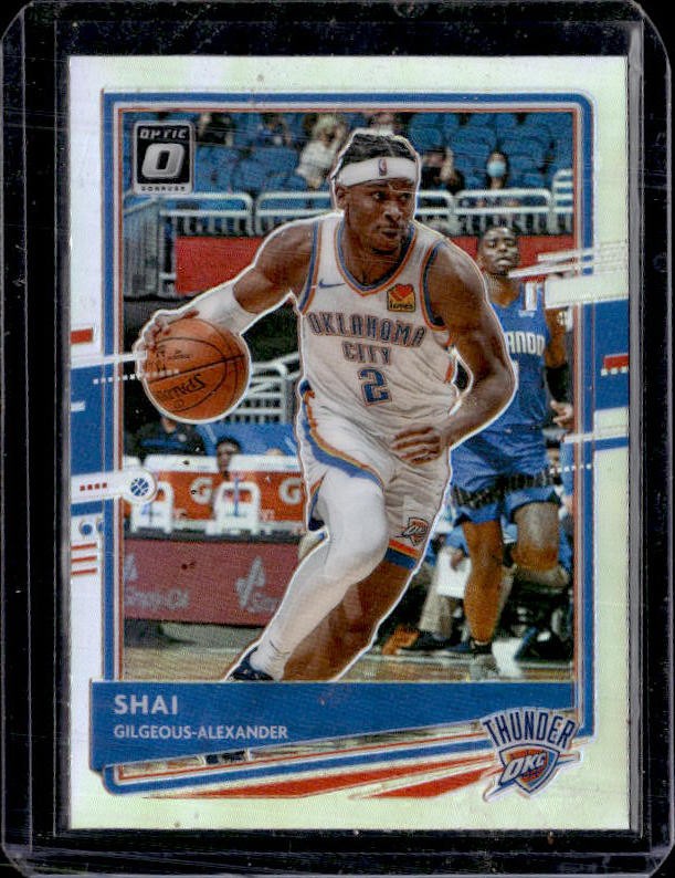 2020-21 Donruss Optic #143 Shai Gilgeous-Alexander Holo