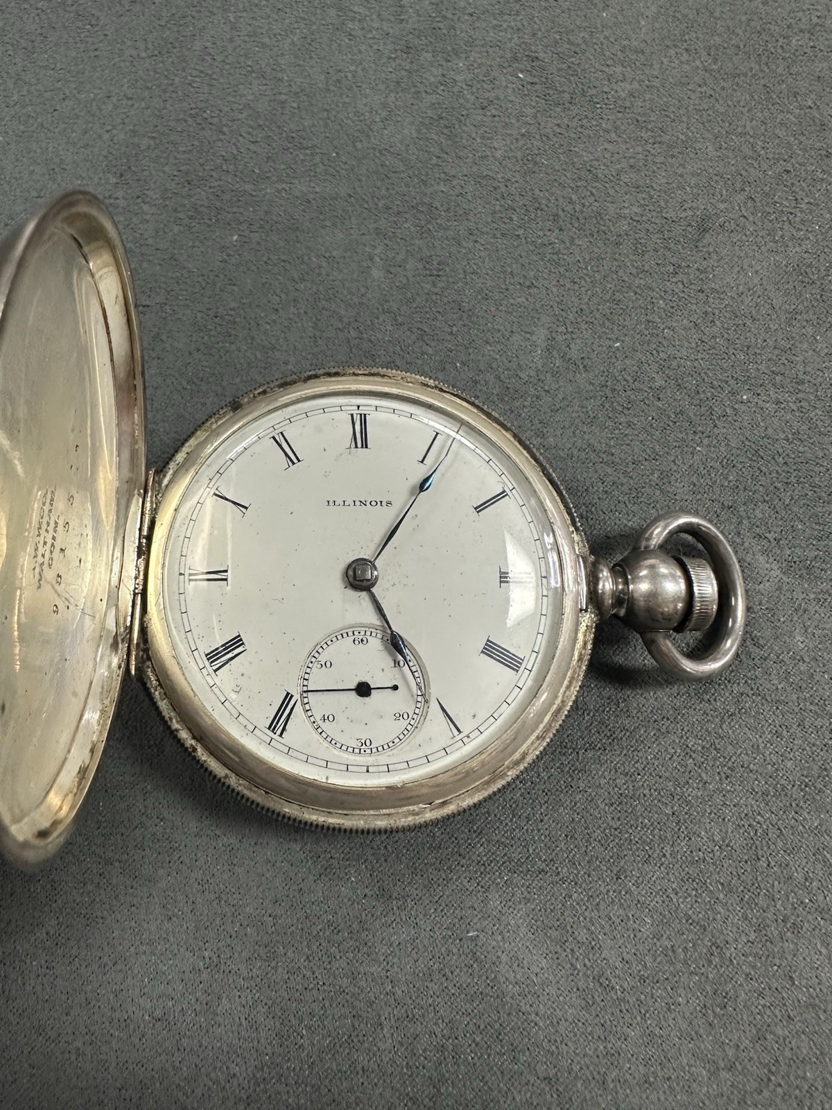 Watch Coin Silver Illinois Pocket Engraved 18s 7j 1890 - vintagewatches.pk