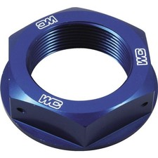 Works Connection - 24-320 - Steering Stem Nut, Blue
